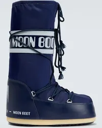 Moon Boot Stivali doposcì Icon in nylon Blu