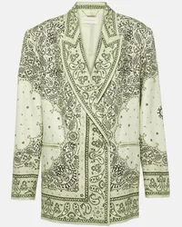 Zimmermann Blazer Matchmaker in lino Verde