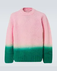 Sacai Pullover in misto lana Rosa