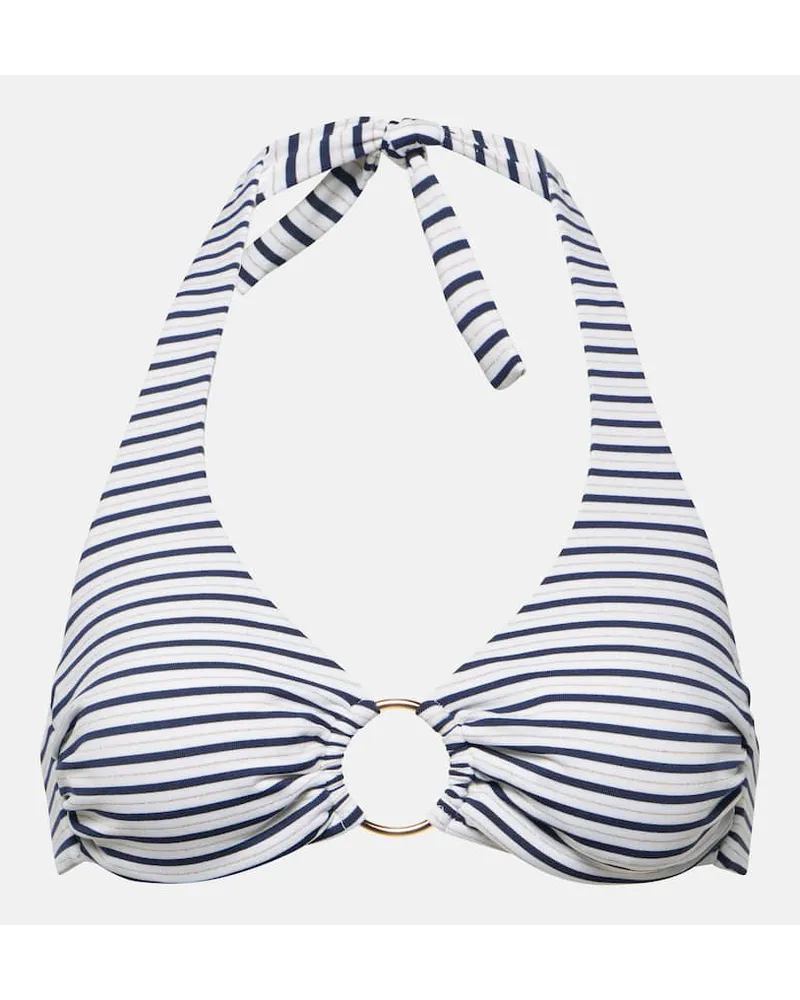 Melissa Odabash Top bikini Brussels a righe Multicolore
