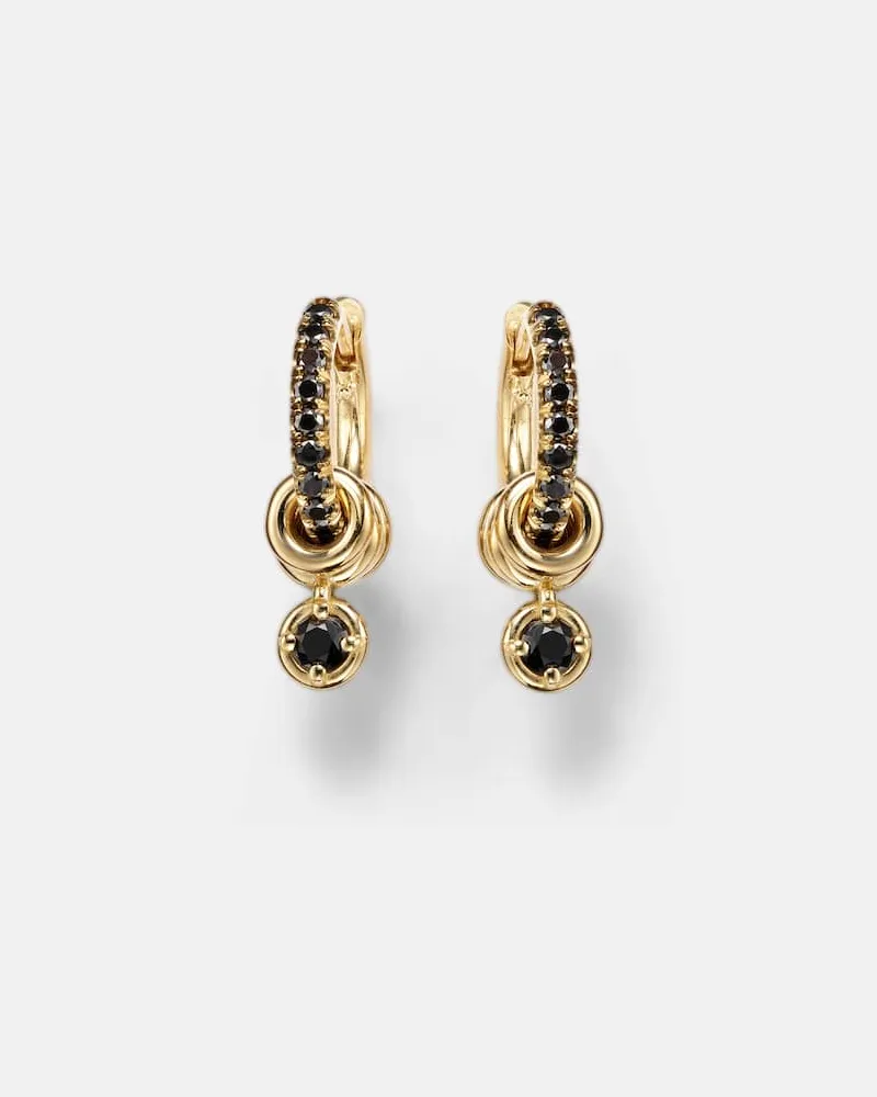 Spinelli Kilcollin Orecchini Zahra in oro 18kt con diamanti neri Oro