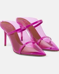 Malone Souliers Mules Maureen 85 in pelle e PVC Rosa