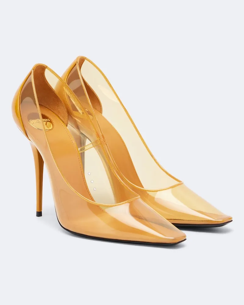Saint Laurent Pumps Folie Giallo