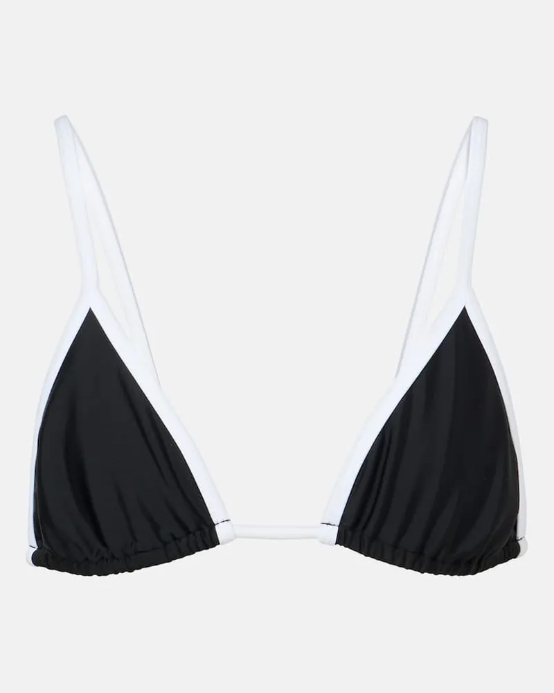 JADE SWIM Top bikini Via Nero