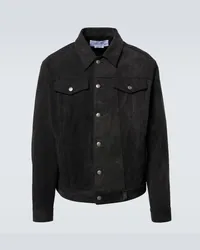 Alexander McQueen Giacca di jeans Nero