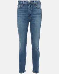 AGOLDE Jeans skinny Nico a vita alta Blu