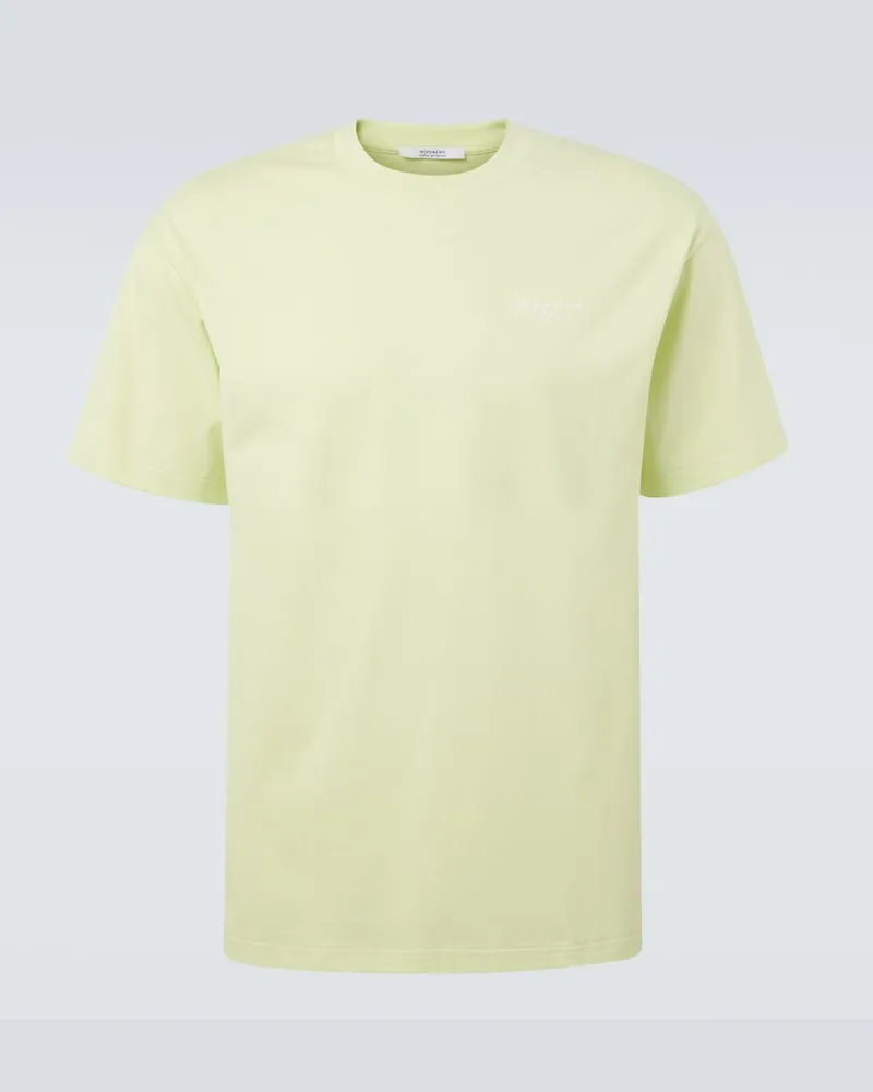 Givenchy T-shirt Givenchy Stamp in jersey di cotone Verde
