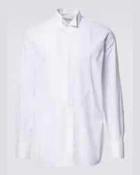 Dries van Noten Camicia da smoking in cotone Bianco