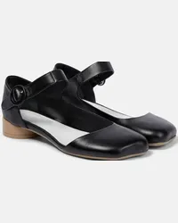 Maison Margiela Ballerine in pelle Nero