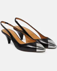 Isabel Marant Pumps slingback Elina in pelle Nero