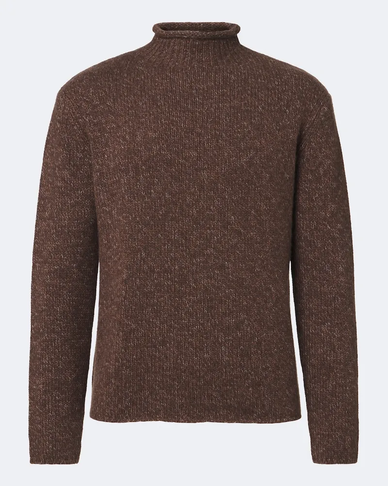 Lisa Yang Pullover Cian in cashmere Marrone