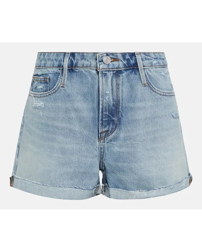 Frame Denim Shorts di jeans Le Grand Garcon Blu