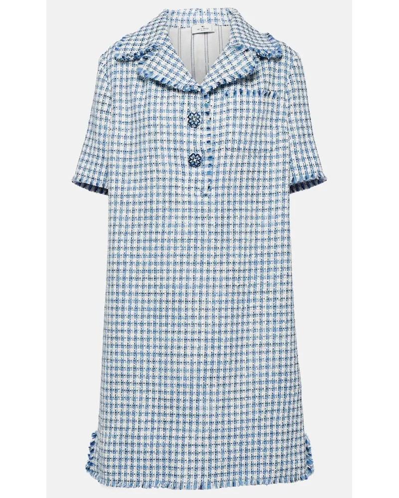 Etro Miniabito pied-de-poule Multicolore