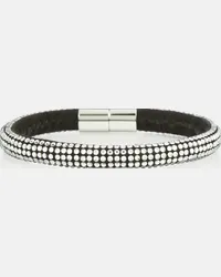 Isabel Marant Bracciale con cristalli Metallizzato