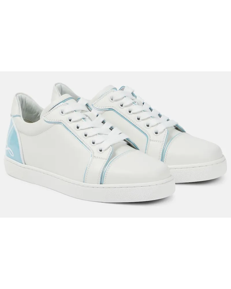 Christian Louboutin Sneakers Fun Vieira in pelle Bianco