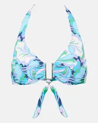 Melissa Odabash Top bikini Colombia Blu