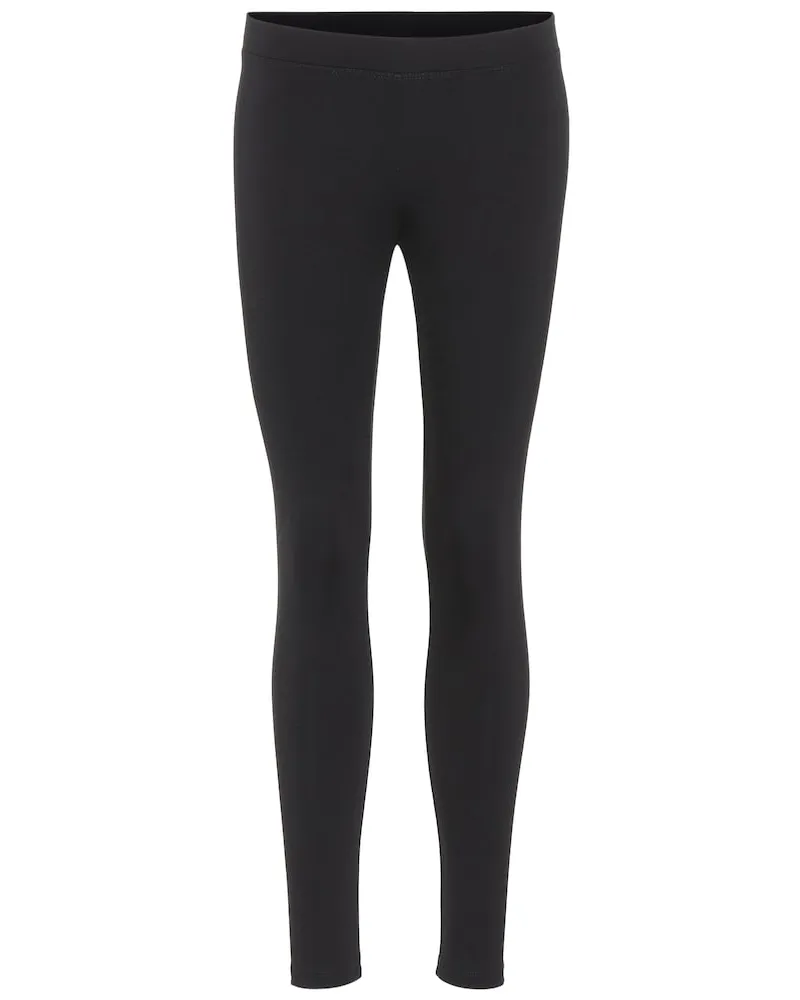 Velvet Leggings Jillette in jersey Nero