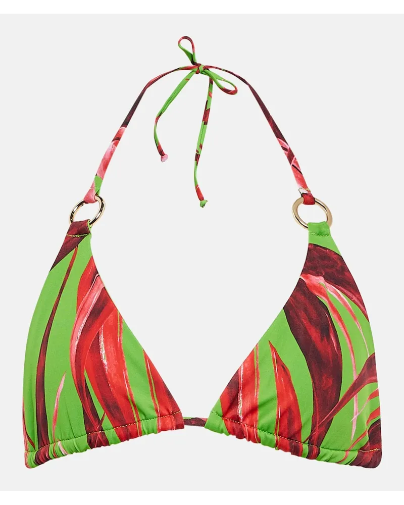 Louisa Ballou Top bikini Mini Ring Rosso