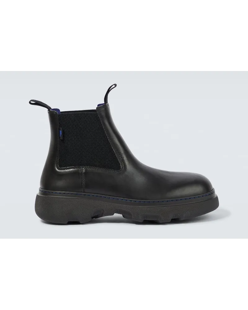 Burberry Stivaletti in pelle Nero