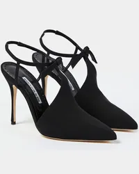 Manolo Blahnik Pumps slingback Horna 105 Nero