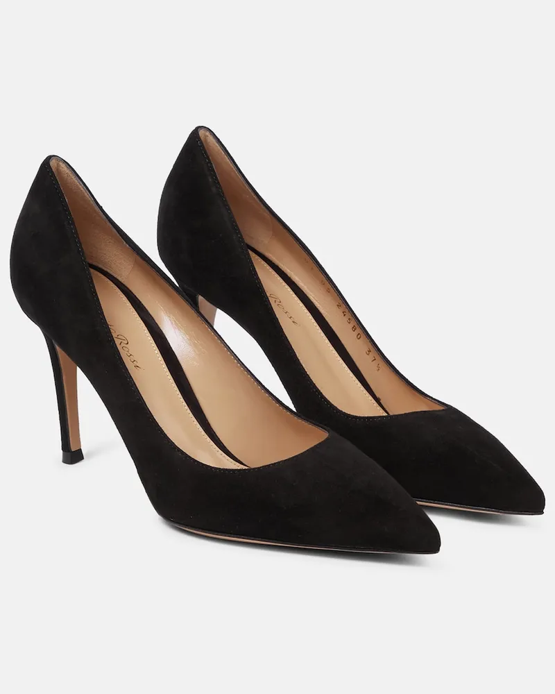 Gianvito Rossi Pumps Gianvito 85 in suede Nero