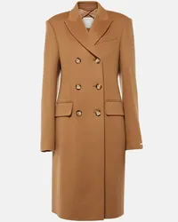 SPORTMAX Cappotto Morgana in lana vergine Marrone