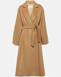 Max Mara Cappotto Olea in cammello Marrone