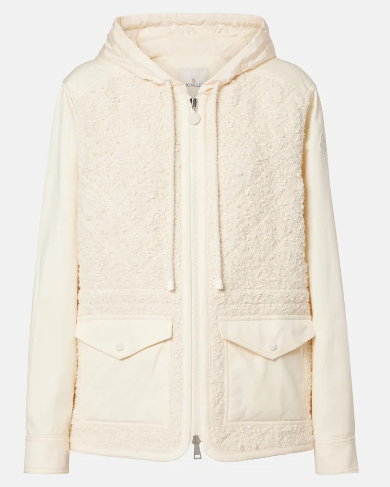Moncler Giacca Erable in cotone Bianco