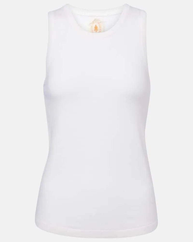 Jardin des Orangers Top in cashmere Bianco
