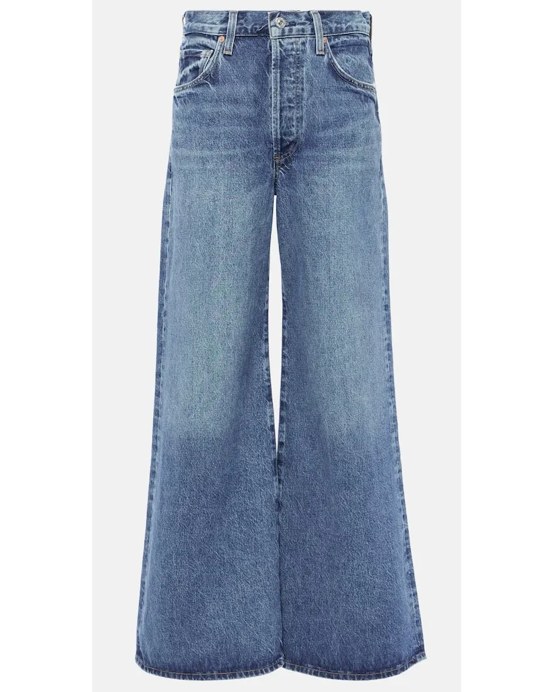 Citizens of humanity Jeans bootcut Beverly a vita alta Blu