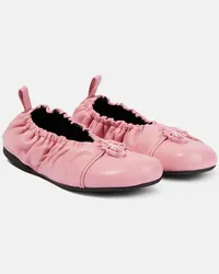 J.W.Anderson Ballerine Anchor in pelle Rosa