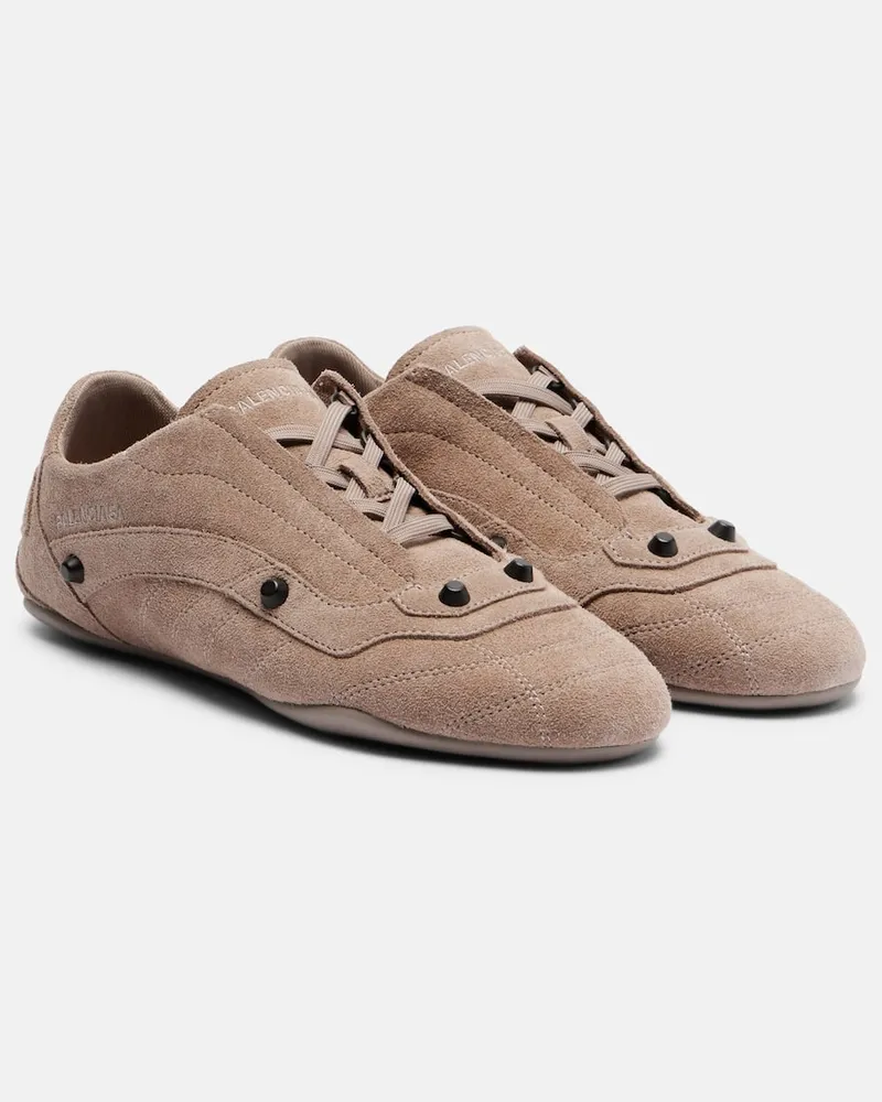 Balenciaga Sneakers City in suede Beige