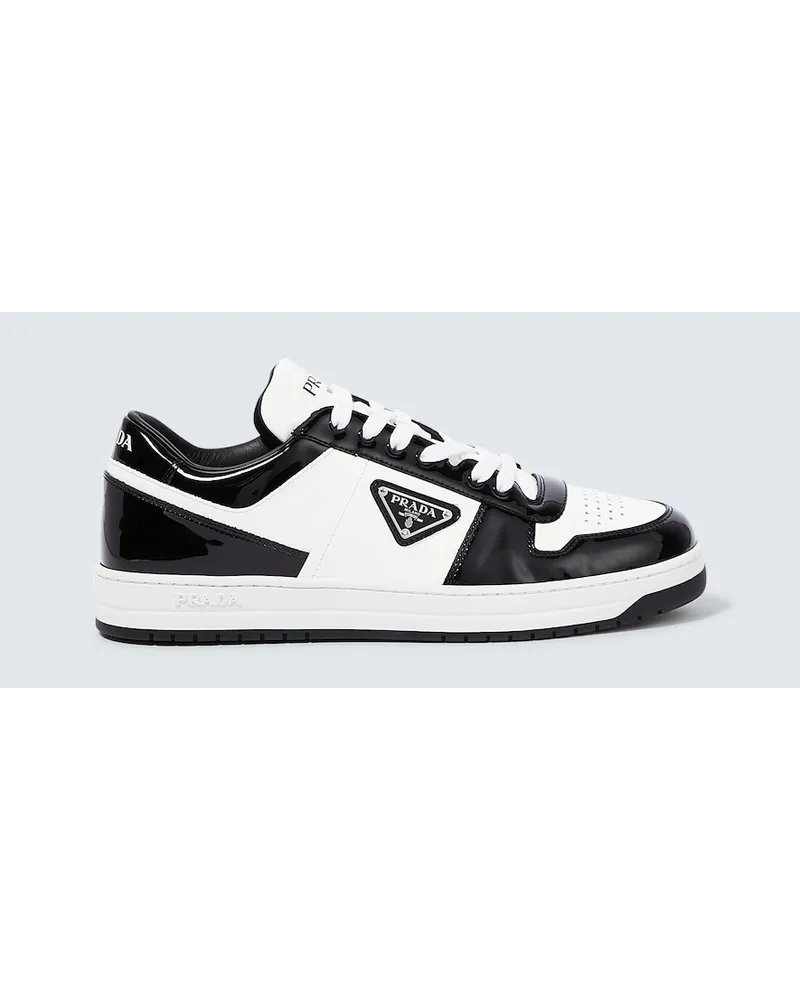 Prada Sneakers Downtown in pelle Bianco