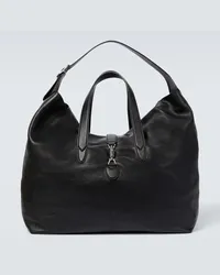 Gucci Borsa da viaggio Jackie 1961 Large in pelle Nero