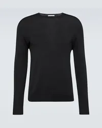 LARDINI Pullover in cashmere, seta e lana Nero