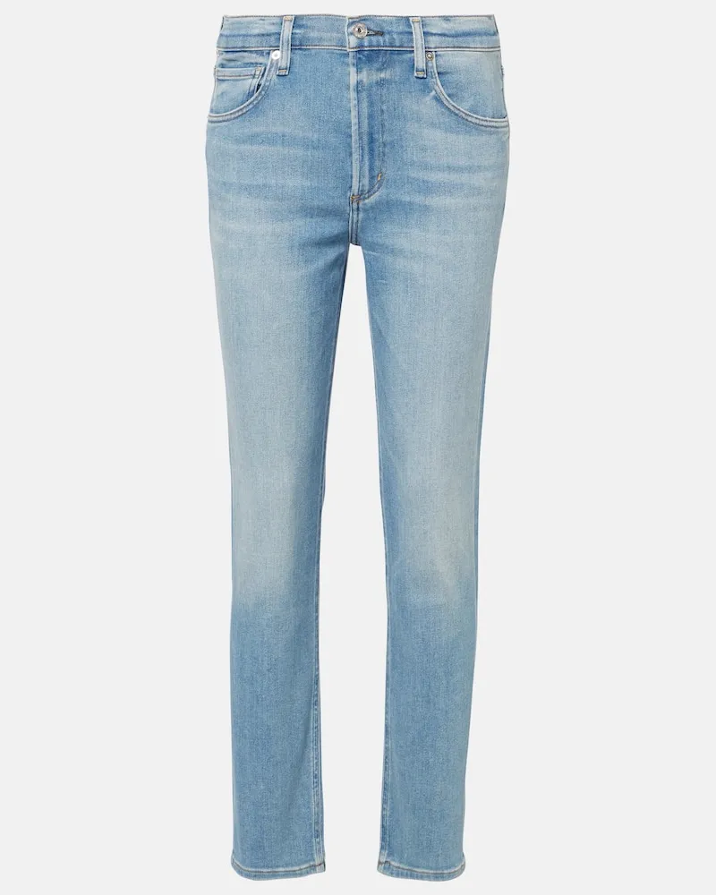 Citizens of humanity Jeans slim Isola a vita media Blu