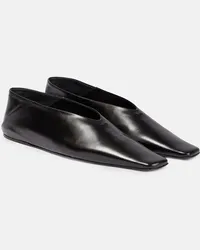 Jil Sander Ballerine in pelle Nero