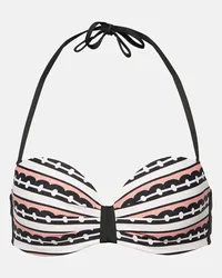 Max Mara Top bikini Alaska con stampa Multicolore