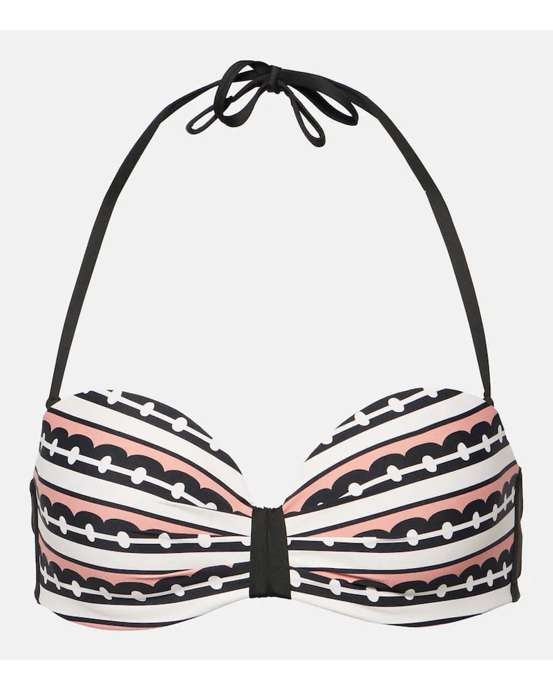 Max Mara Top bikini Alaska con stampa Multicolore