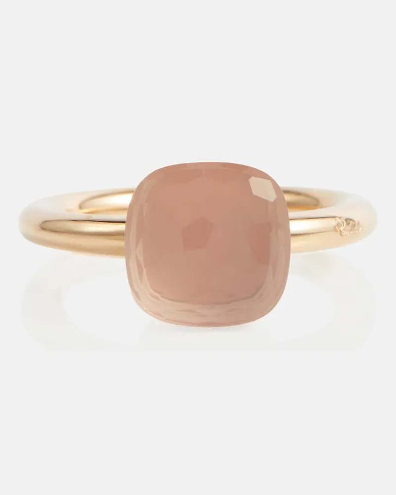 Pomellato Anello Nudo in oro 18kt con quarzo Rosa
