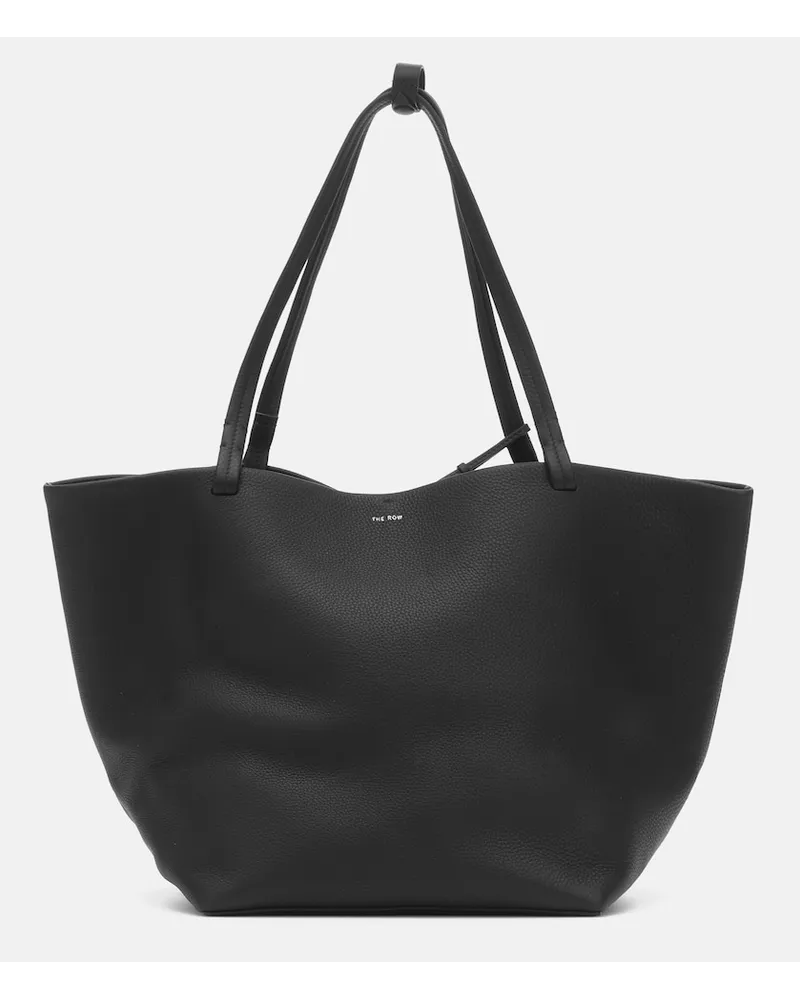 The Row Shopper Park Medium in pelle Nero