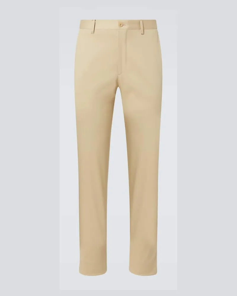 Etro Pantaloni chino in twill Beige
