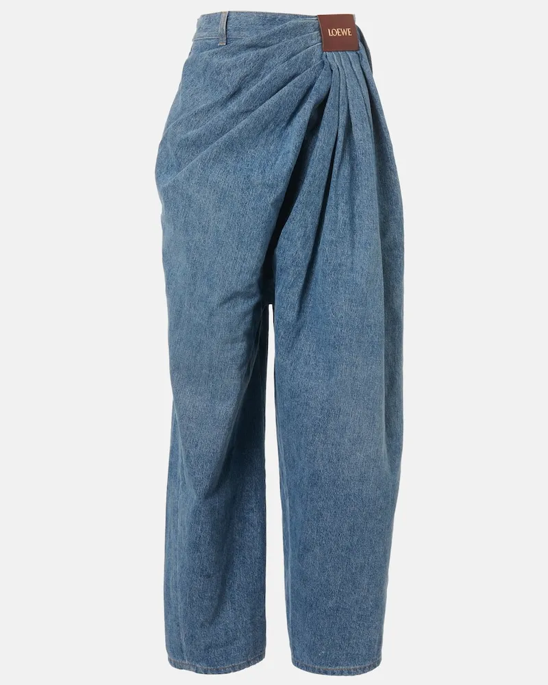 Loewe Jeans a gamba larga Blu