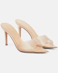 Gianvito Rossi Mules Elle 85 in TPU Neutro