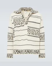 Bottega Veneta Pullover in misto lana e cotone Bianco