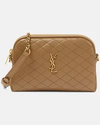 Saint Laurent Borsa a tracolla Gabby in pelle Marrone