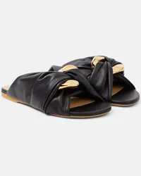 J.W.Anderson Sandali Corner in pelle Nero