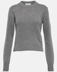 AMI Paris Pullover in cashmere e lana Grigio