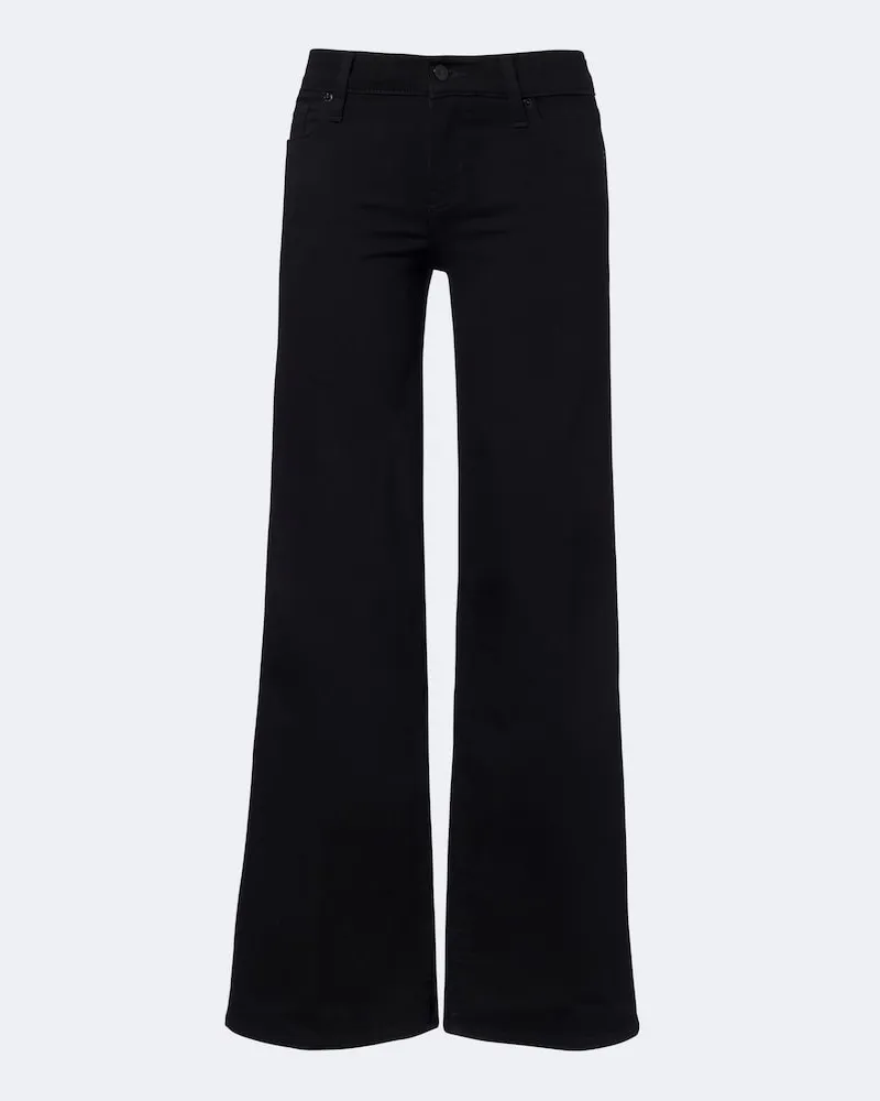 Frame Denim Jeans a gamba larga Le Slim Palazzo Nero