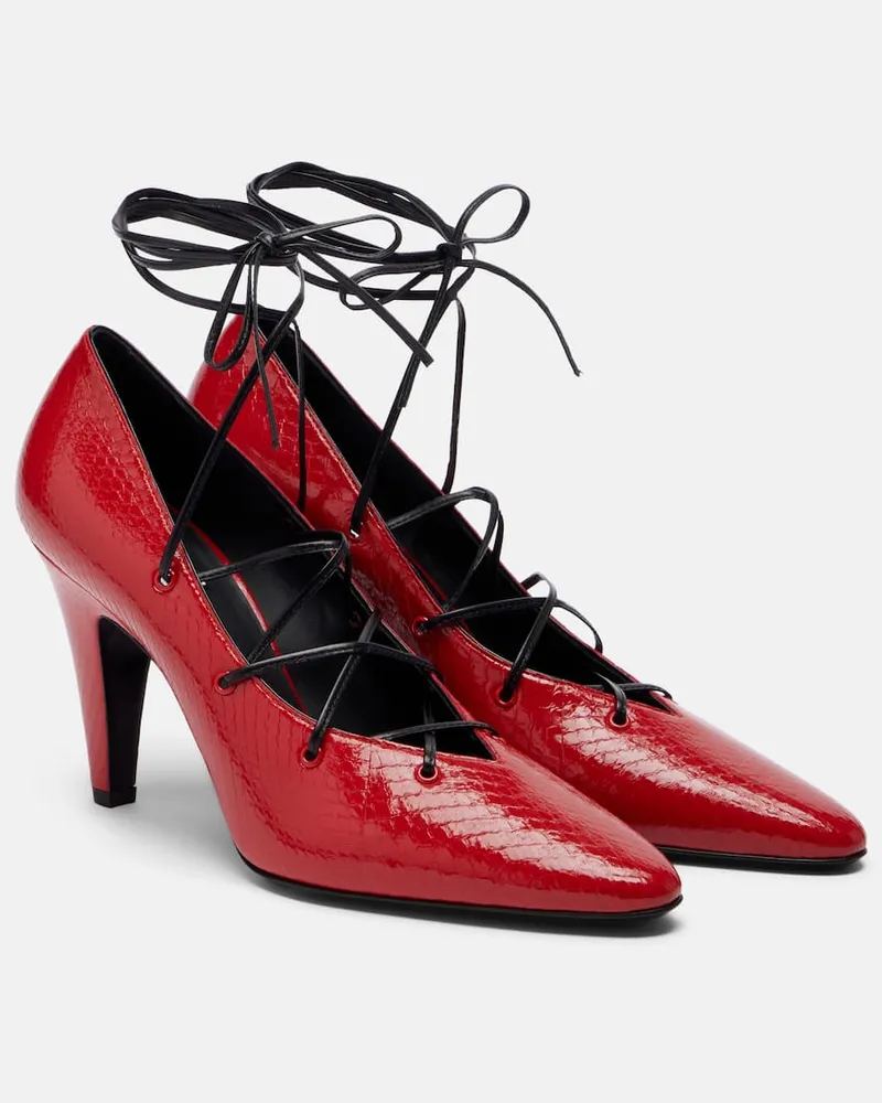 Alaïa AlaÃ¯a Pumps in vernice Arancione